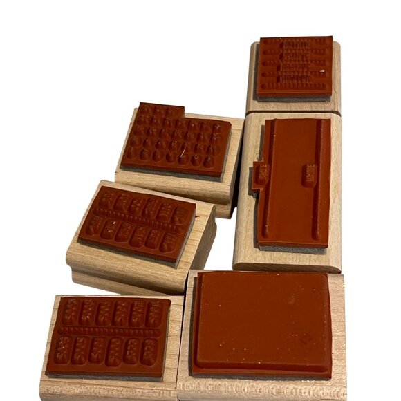 Stampin Up! Its A Date Rubber Stamp Set For Crafting & Scrapbooking - Picture 2 of 3